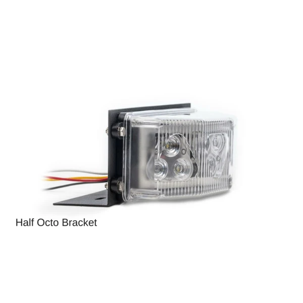 180 Degree LED Surface Mount Emergency Strobe Lights - Ambulance Warning Light for Fire Trucks