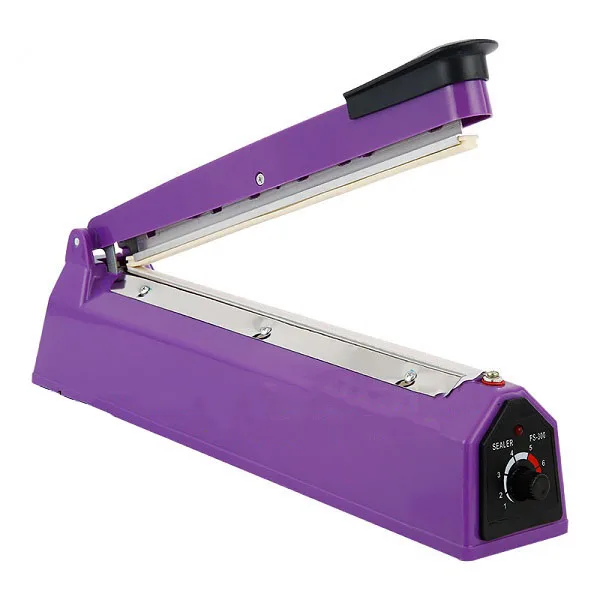 8" orange impulse heat hand sealer PFS - 200 P2 for plastic bag