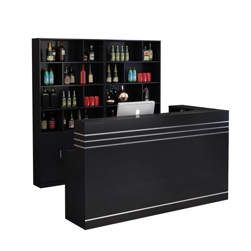 Modern Cash Table Register Retail Wooden Counter Cashier Desk Store Boutique White Checkout Counters Reception Desks For Sale