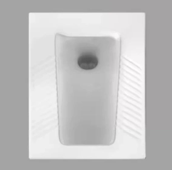 Ceramic squat toilet household squat flush water tank set of toilet water storage bent bedpan