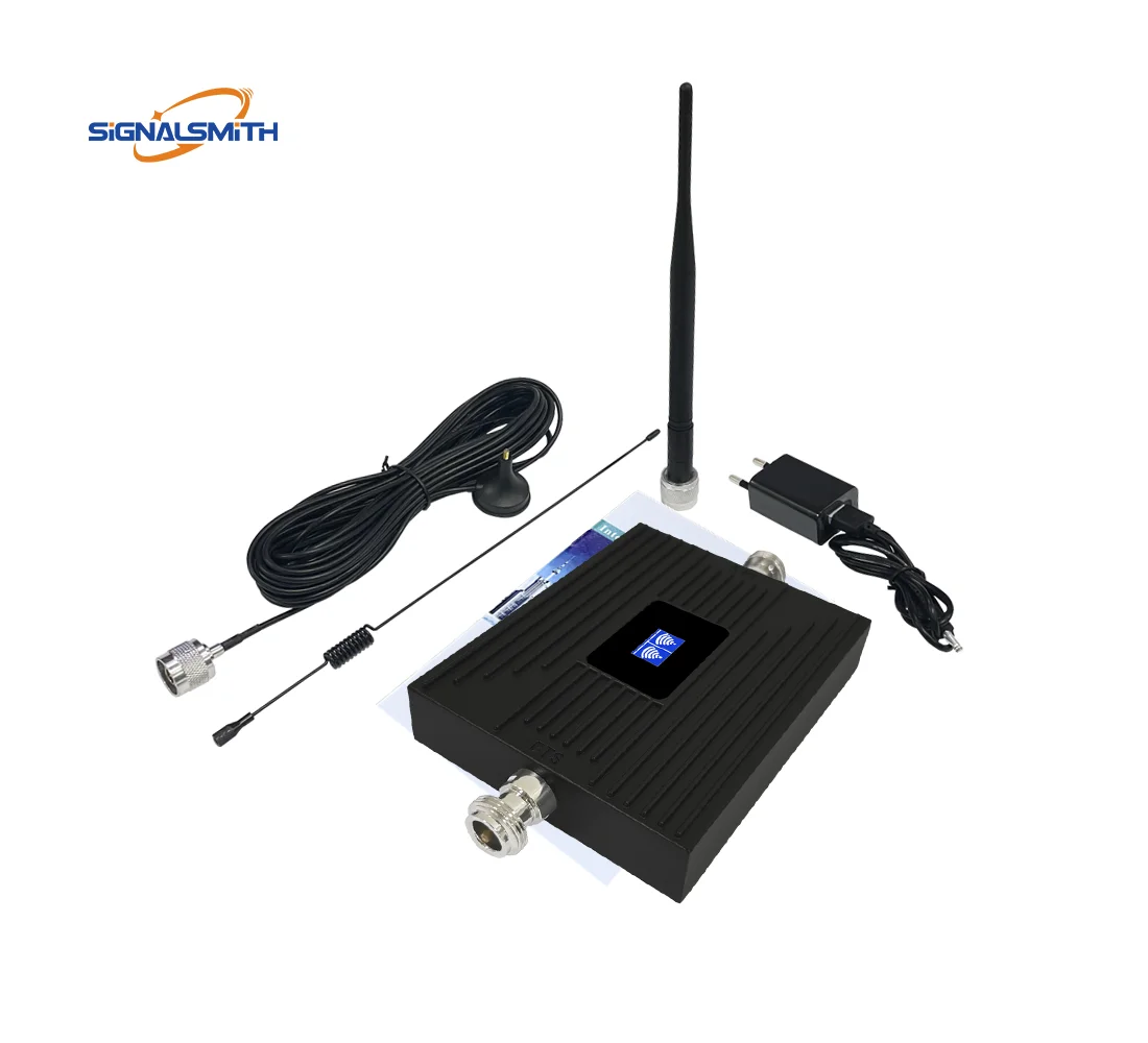 New Mini Dual Band Repeater Factory Sales 900+1800Mhz 4G Mobile Phone Signal Booster Cellular Signal Amplifier Network Repeater