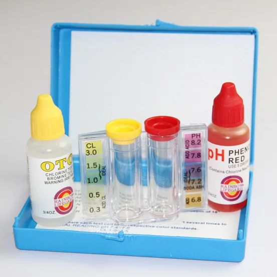 Swimming pool water ph meter testing kits, medical test kit