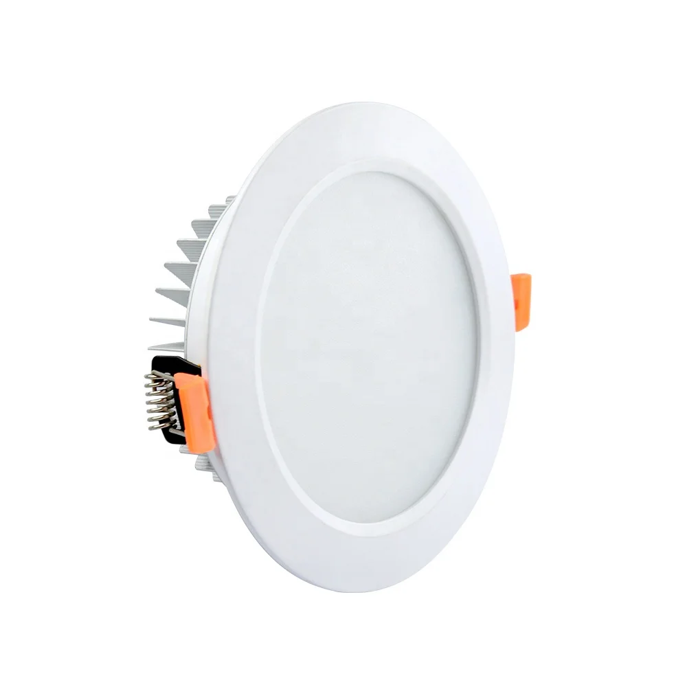 
IP44 high lumen SMD recessed ceiling downlight round 12W SAA approved led down lights 