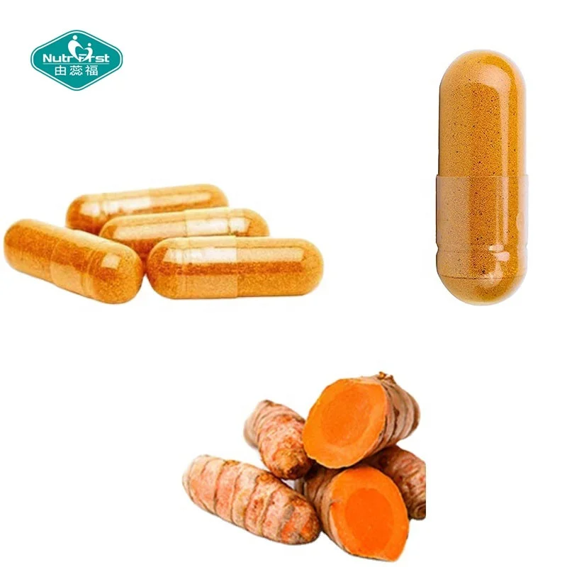 Private Label Health Supplements Organic Apple Cider Vinegar Turmeric Curcumin Complex Powder Capsule