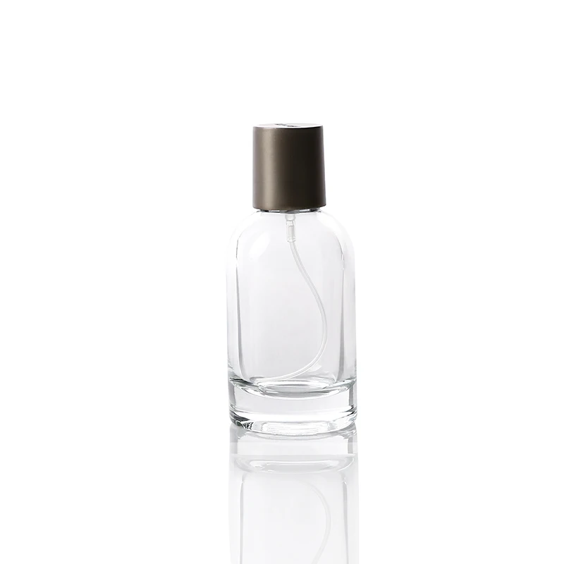 50ml round glass perfume bottle