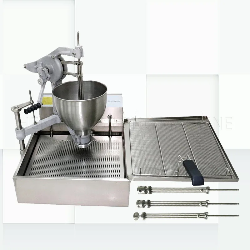 electric mini small pon de ring mochi donut ball making frittieren machine fryer