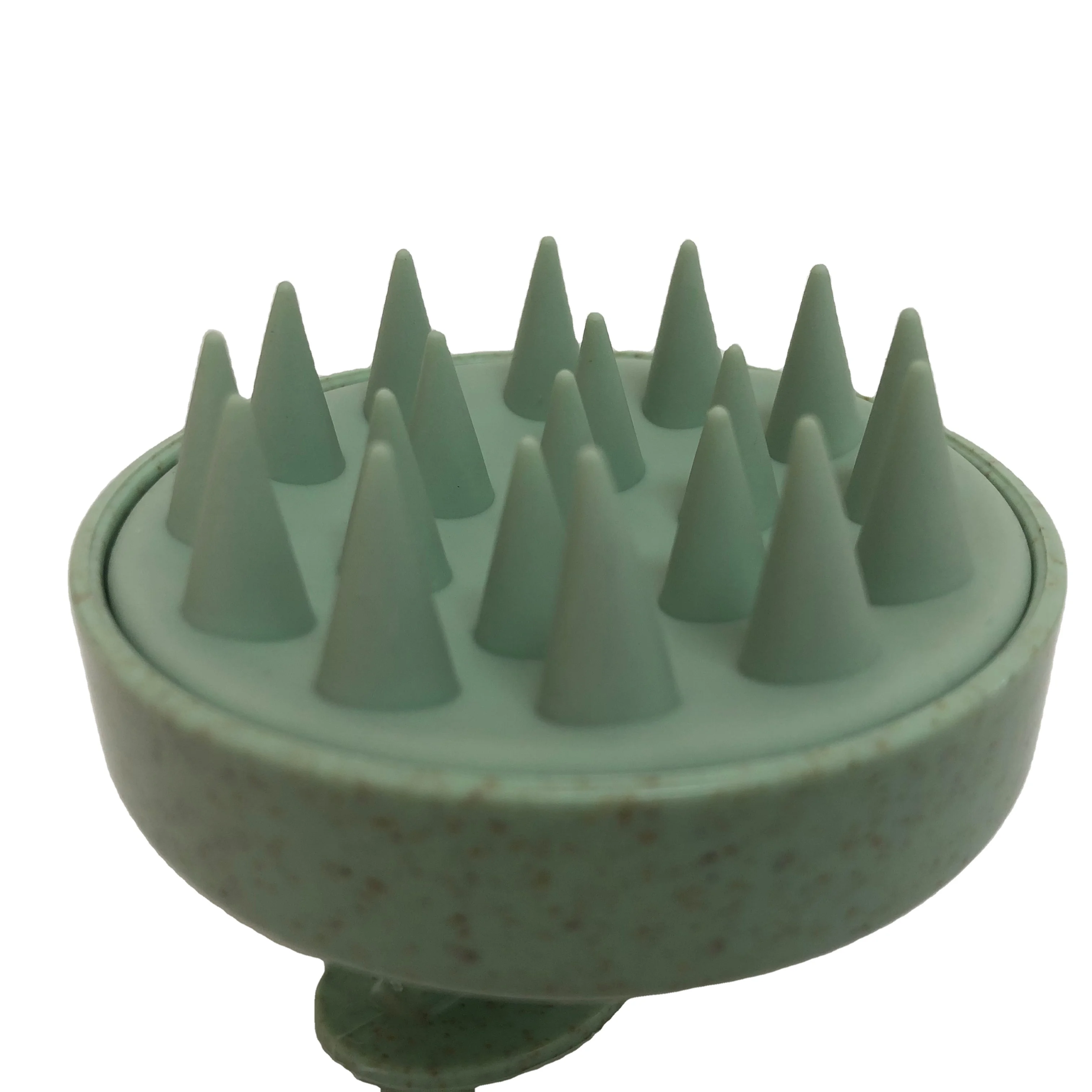 New Product Beauty Tool Straw Wheat Scalp Hair Massager Brush and Hair Washing Care