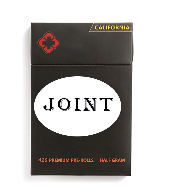 
Free Design Cartridge Packing Engraving Pre Roll Storage Flip Cover Cigarette Box Custom Packaging Box 