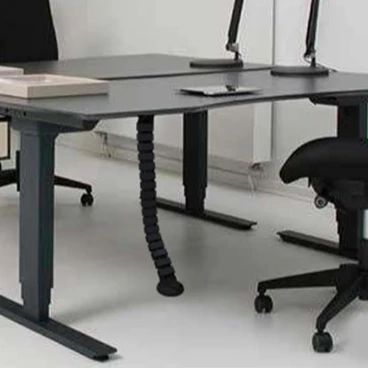 Steel with Power Supply Under Desk Cable Tray Wire Management Workstation Cable Management