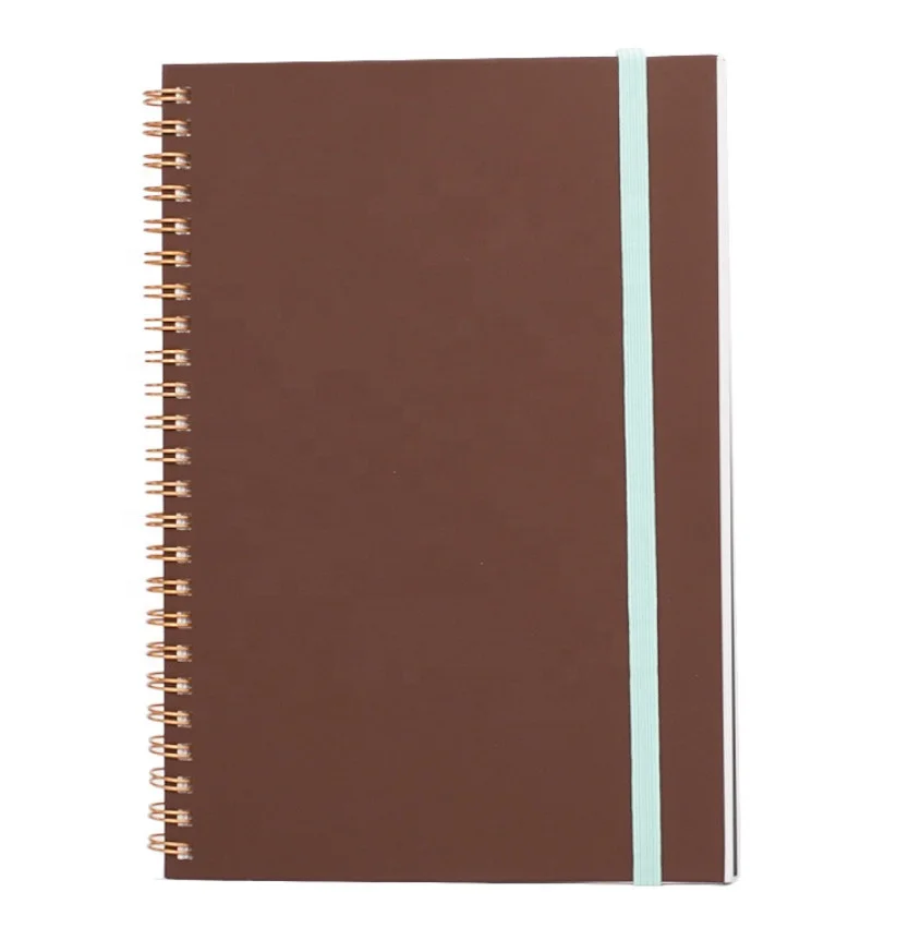 Wholesale Semanal Diaries Custom Notebook A5 Spiral Planner