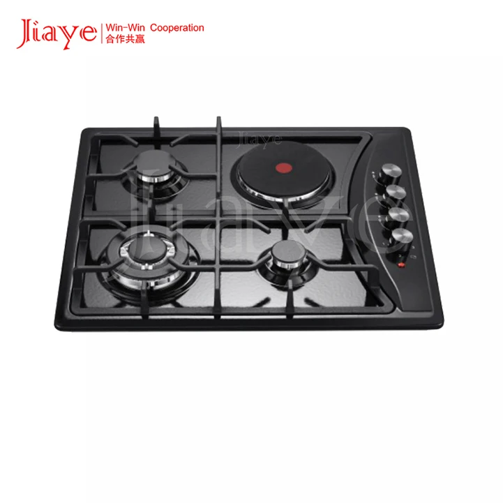 OEM Cooking Appliance Countertop Built in 3 Gas Burner 2 Electric Burner Electric and Gas Cooker Stove