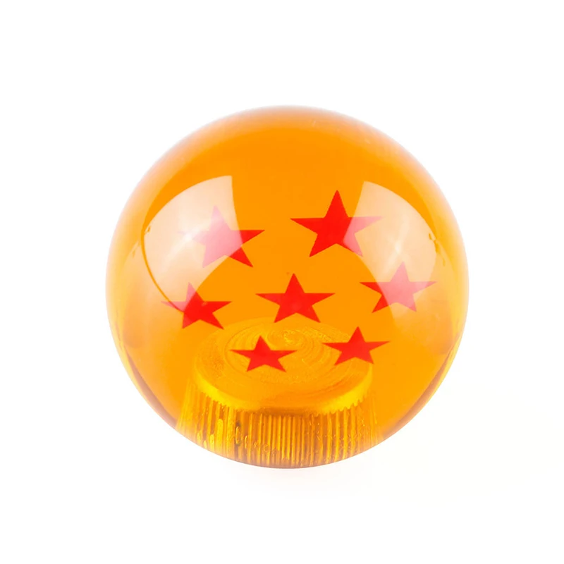 Colored modified Dragon Ball gear shift head, 1-7 star gear shift head, creative automotive interior accessories.