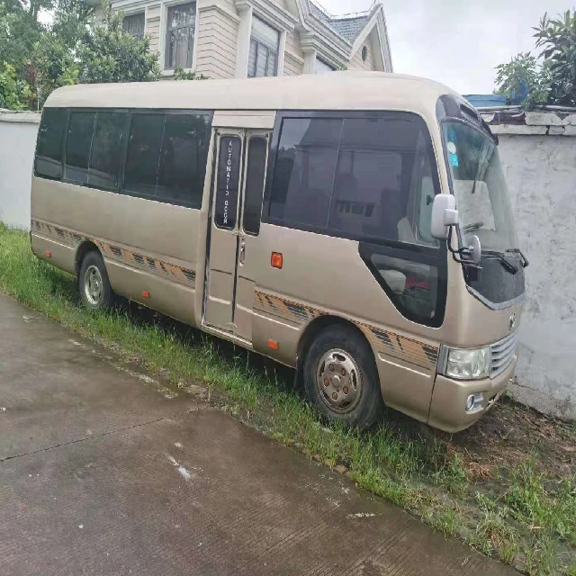 
30 seats used car interban bus orginal japan good quality and best price fire sale school coach city bus coaster 