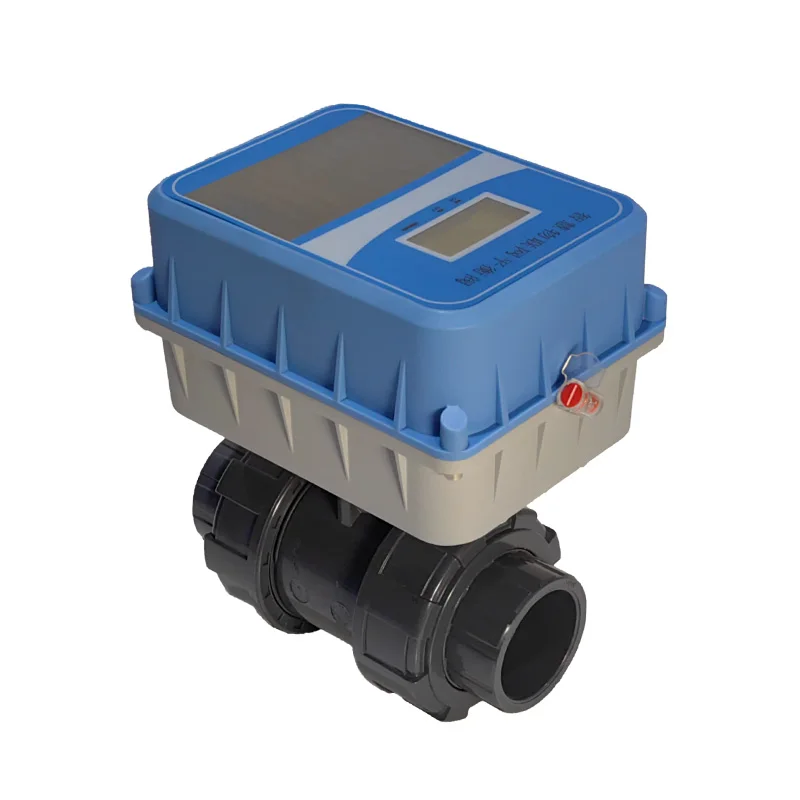 on-off electric actuator quarter turn valve electric rotary actuator 120nm electrically actuated control valves