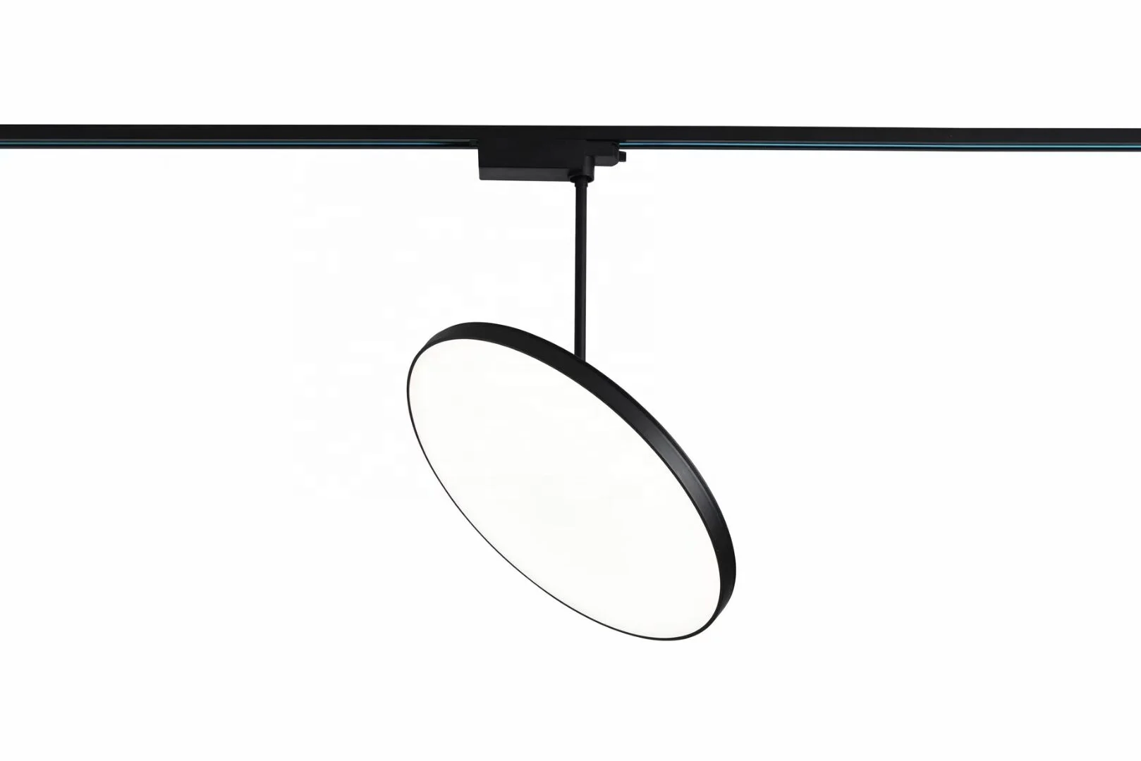 Juno round panel magnetic Track Light LED Art Gallery Spot Lighting with Track Rail pendant lights
