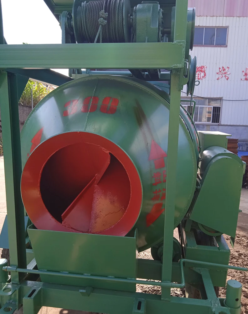 JZC400 concrete batching plant  mixer machines concrete concrete mixers car