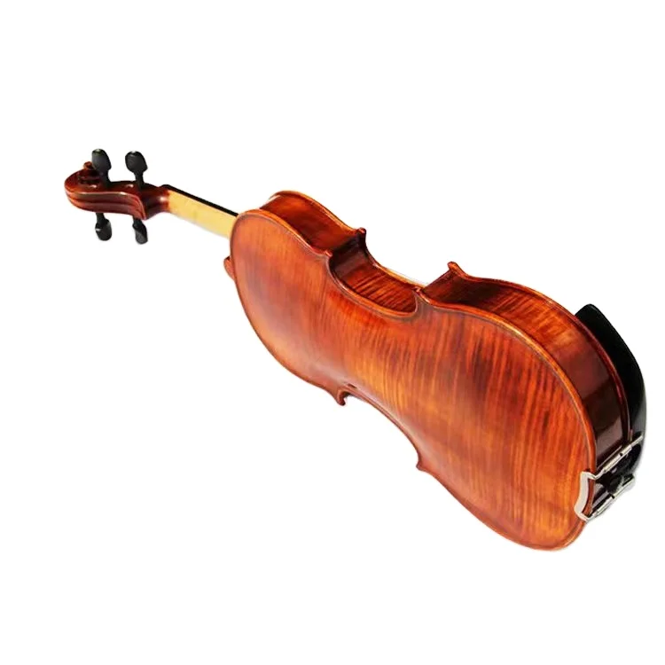  Профессиональная скрипка LZS Flame Maple 4/4 продвинутая ручная работа масляный лак коричневые скрипки с футляром и