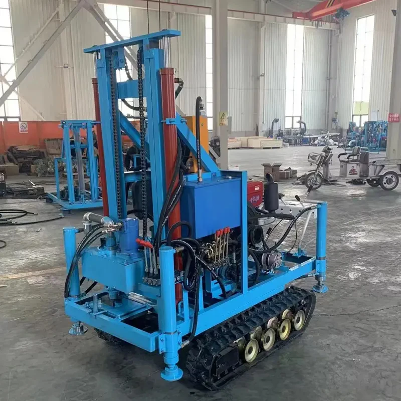 Hot Sale Mini Mobile Compressor Portable Hydraulic Diesel Bore Water Well Drilling Machine