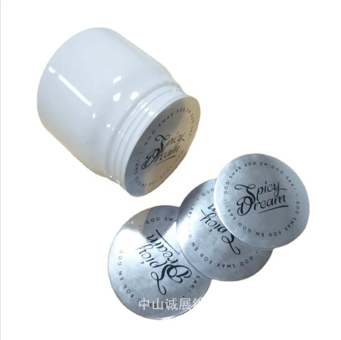 High quality induction aluminum foil seal liner wads for cosmetics plastic bottle