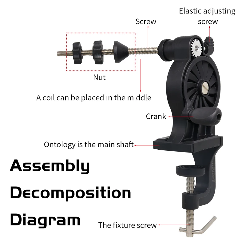 Multifunction Baitcasting Reel Spooler Fishing Line Winder Fishing Line Spooler Fishing Gear Product