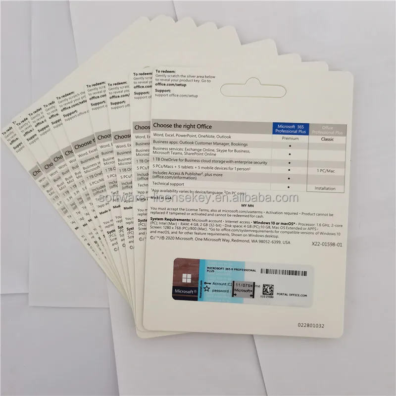 Hot selling high quality office 365 professional plus accounts+password microsoft office 365 key