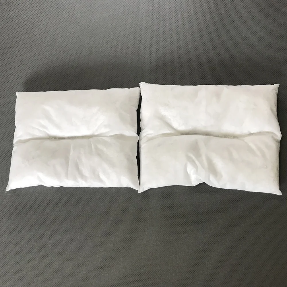 100% Industrial Pillows Polyester Non Woven Spunbond Recycled Fabric Polypropylene  Oil Absorbent