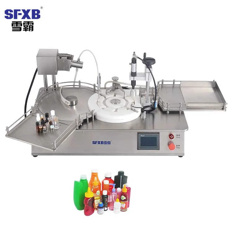 SFXB Hot Sale XBXG-20 Automatic Honey Fruit Juice Detergent Paste Bottle Filling Machine Line With Cheap Price