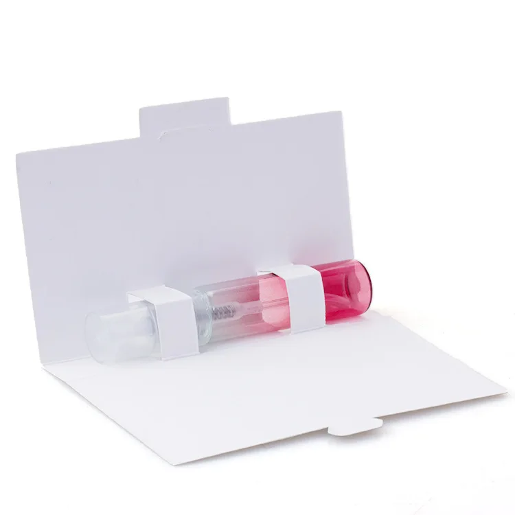 In Stock, 5ml Ombre/gradient Color Perfume Glass Spray Bottle With Bayonet Paper Box Package