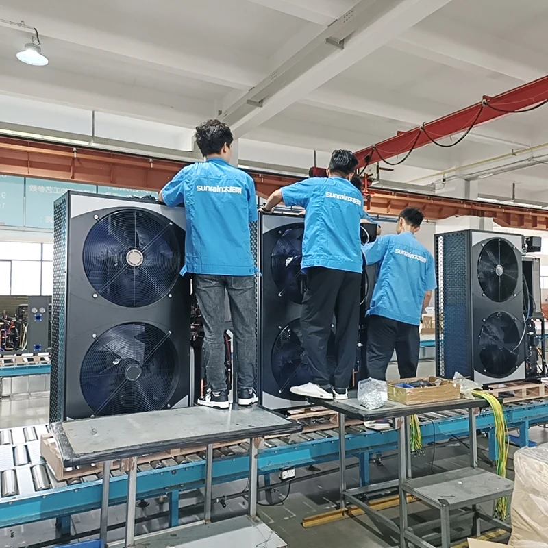Sunrain Factory Supply Wholesale Only Monoblock A+++ R32 R290 Full Invert Heat Pump 6KW 10KW 14KW 20KW Pompa Ciepla