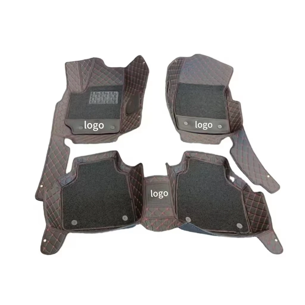 Factory Direct Sales Car Floor Mats Hard Wearing Diamond Leather 7D Non Slip waterproof car mat for CAMRY 2005