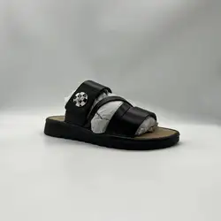 Square Toe Women Sandals Flat Ladies Shoes Chain Women Slippers Gold Hot Sale Summer Fashion Trend Light Spring PVC Anti Heel