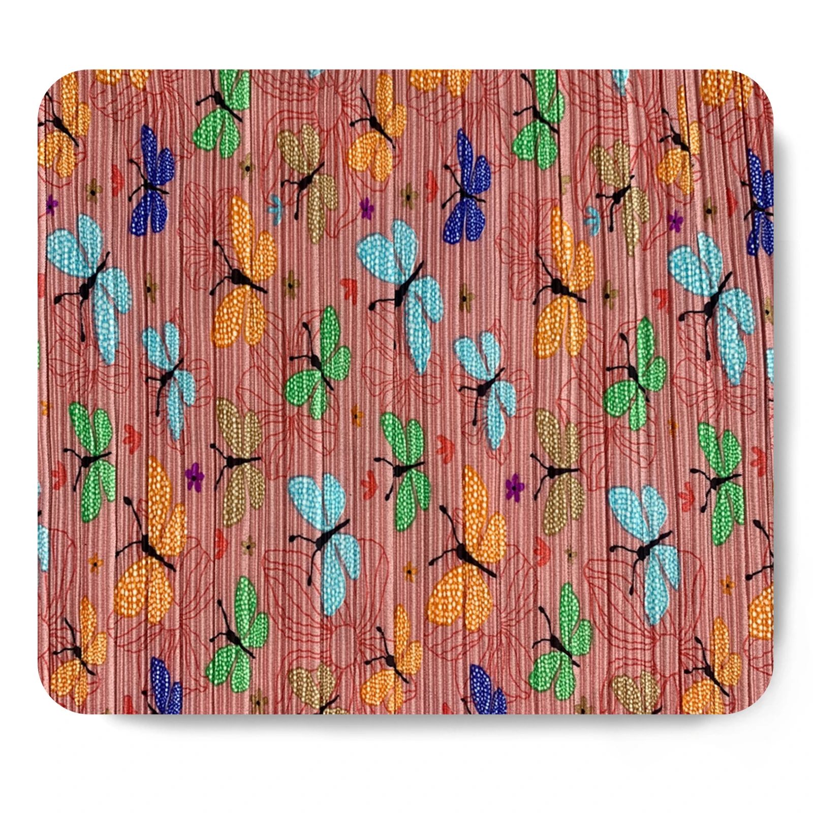 Excellent Quality Digital Printed and Pleated fabric for Making Ethnic Wear Dresses at Export Price