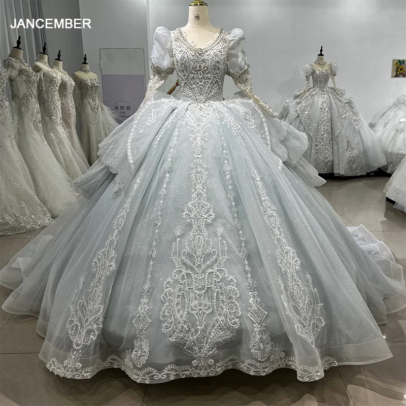 Simple Charming Wedding Dresses Organza Bridal Gowns Vintage Tassel Vestidos De Novia Xs071
