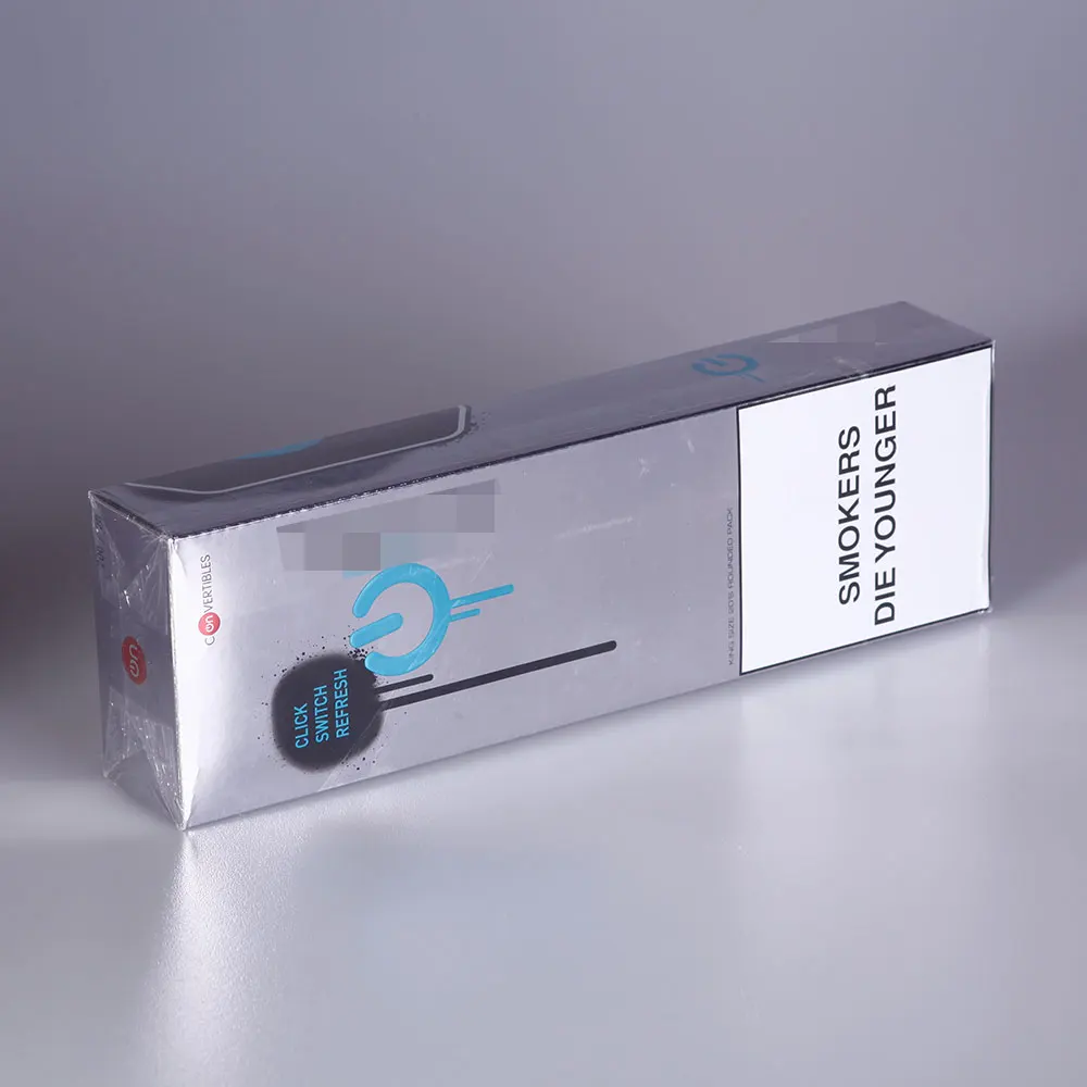 Custom Logo Printed Hot Sale Luxury King Size Packs Brand Cigarette Tobacco Products Packaging Paper Box