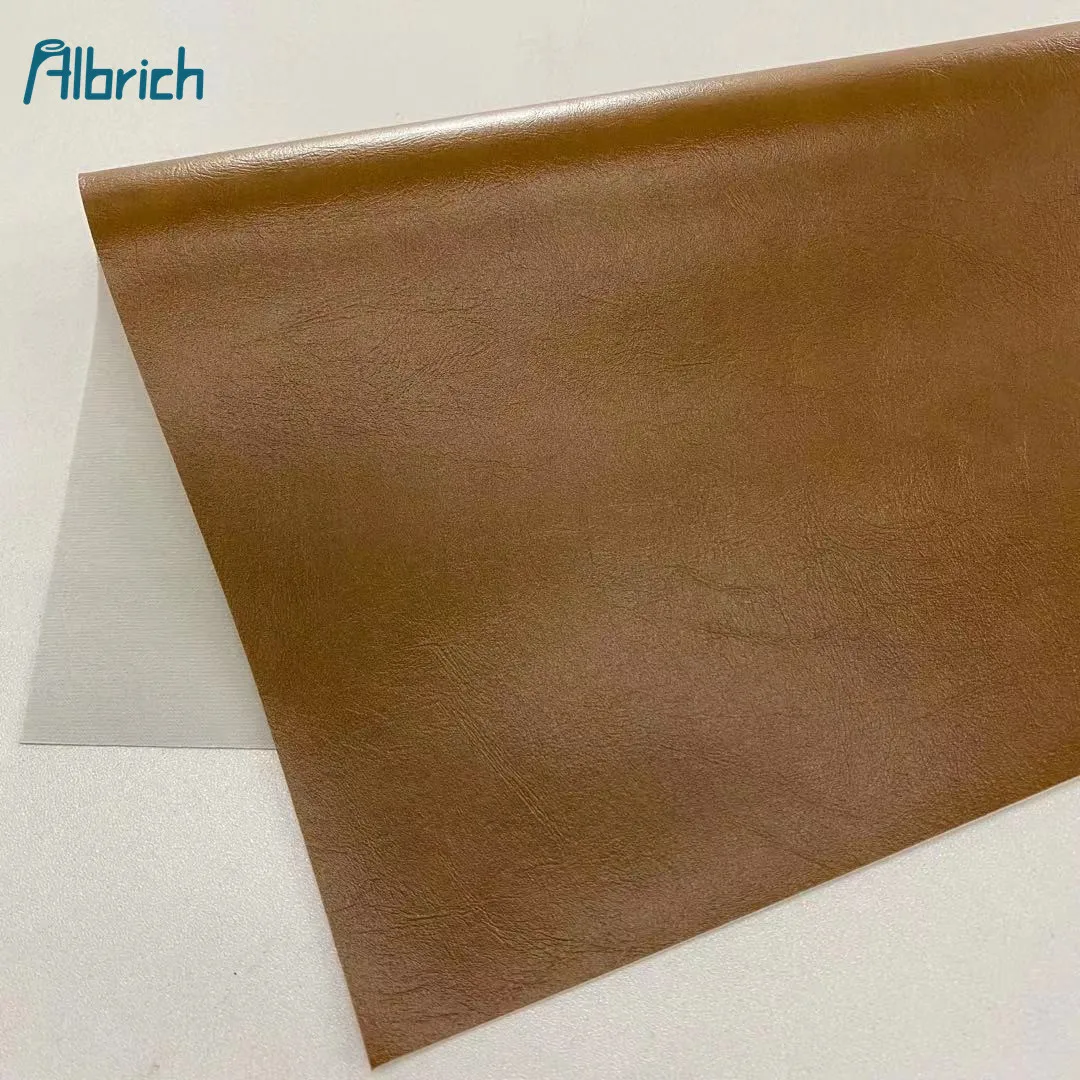 factory direct sale embossing artificial PVC Leather fabric For sofa