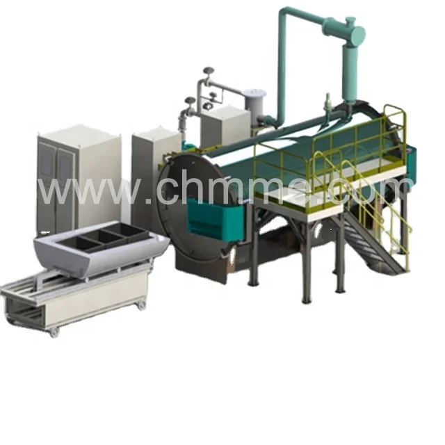 Galvanized vacuum distillation furnace