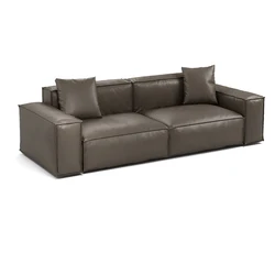 Fashion  design Leather Sofas Living Room Furniture Lounge Suite Genuine Leather Sofa Set