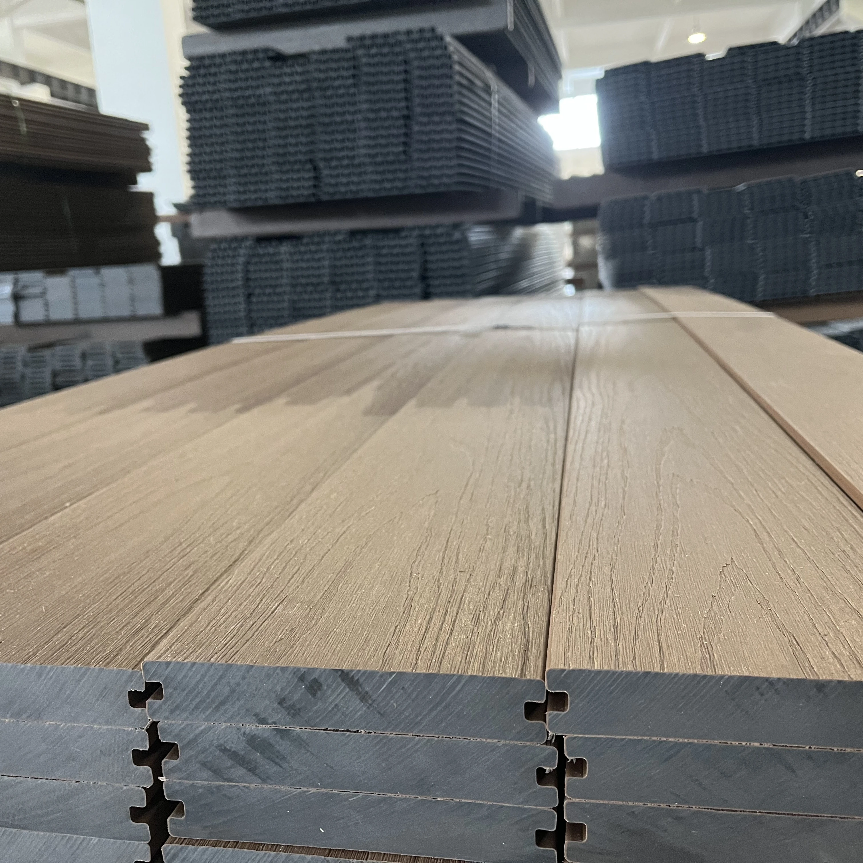 Factory Waterproof Anti-slip Composite Flooring Wpc Decking Floor Outdoor