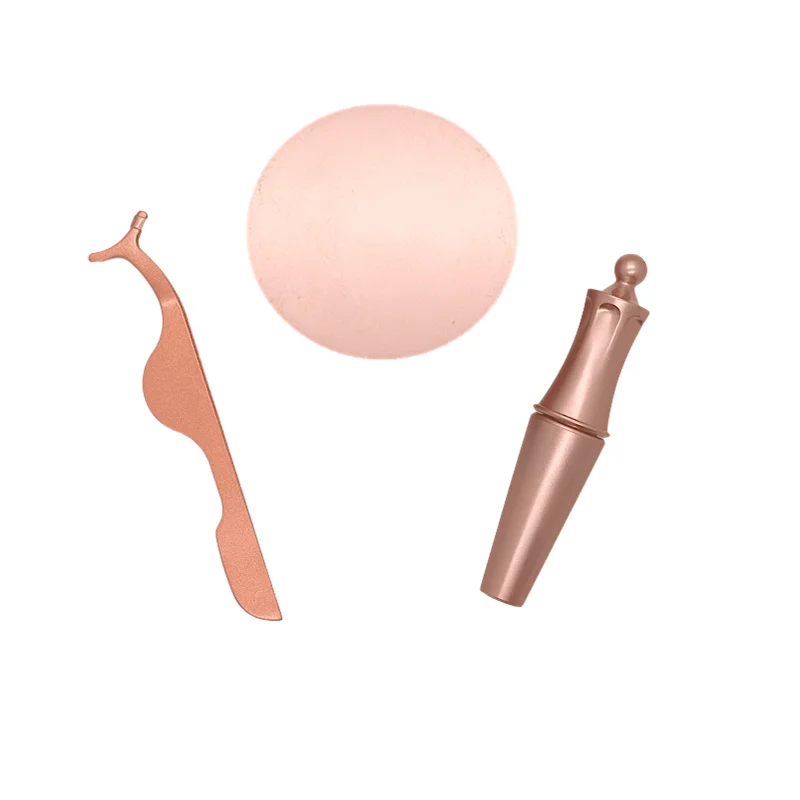 
3d magnetic eyelash set with mirror 2 pairs eyelash and eyeliner kit new magic eyelash extension 