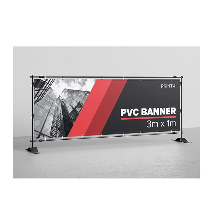 China Factory Direct Sales Matte Advertising Mesh Banner Material 13oz Hot Lamination PVC Poster Flex Vinyl PVC Banner Roll