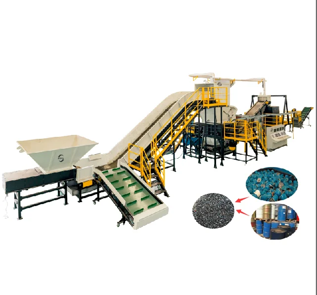 Oil Filter Shredder Machine/Oil Filter Recycling Line