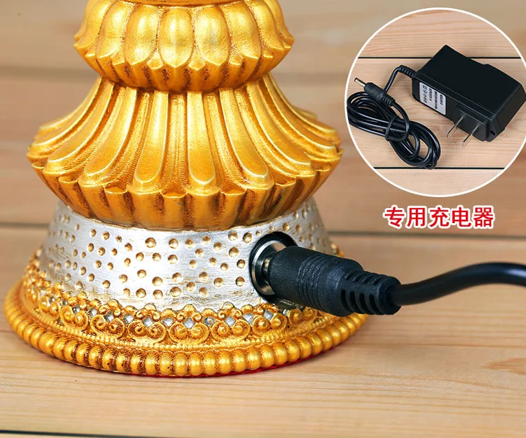 Tibetan 13cm Buddhism Suppliers Gift Altar lamp