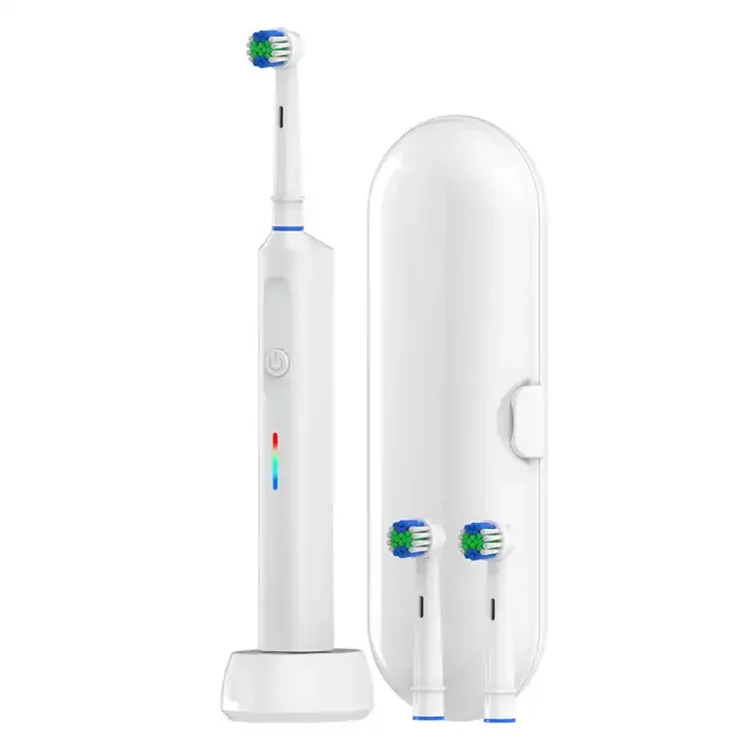 2023 Popular Portable Sonic Toothbrush USB Adult Rotary Electric Toothbrush 3 Modes Oscillating Toothbrush with Travel Case