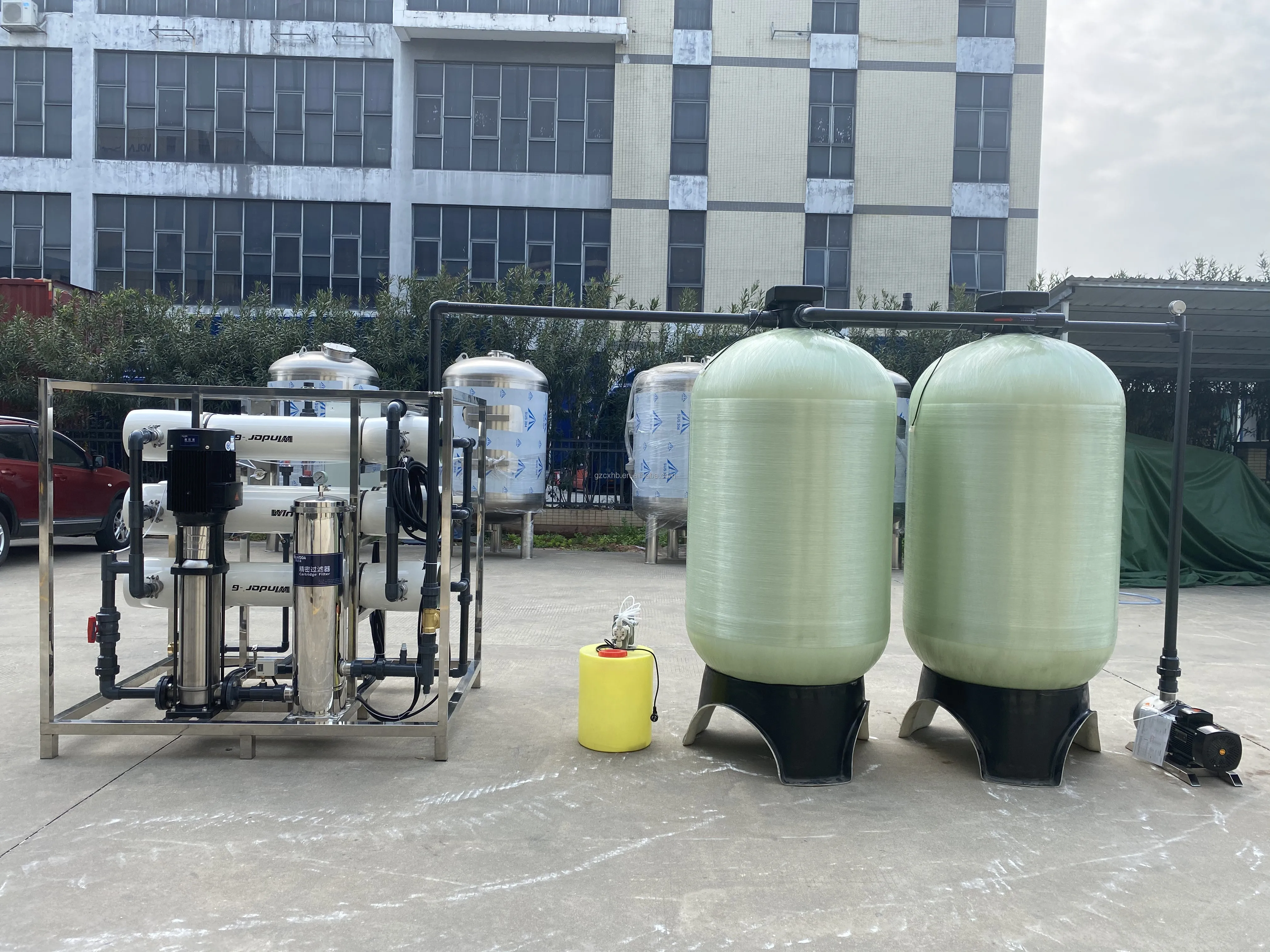 Machine Water Equipment Chinese Supplier Water Filtration Machine Tank Water Stainless Steel Filter Reverse Osmosis System