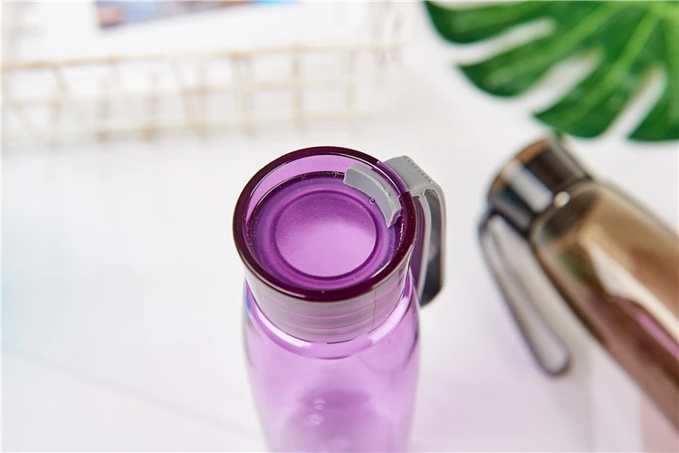 400ml Taizhou Manufacture Wholesale Promotional Portable With Spin Lid Students Plastic Water Bottle