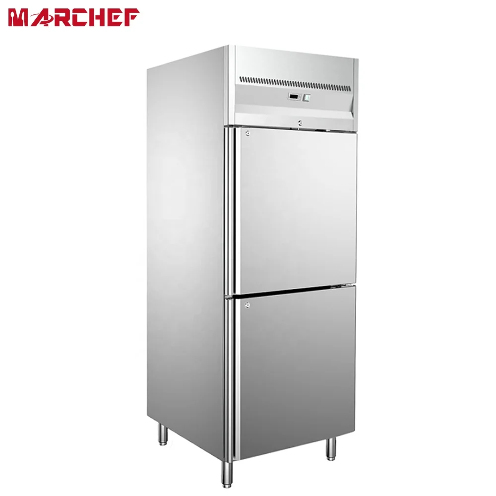 CE stainless steel 304 commercial hotel restaurant air cooled fridge industrial chiller and freezer