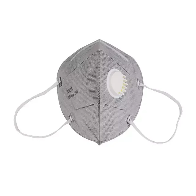 Healthy Breathing Dustproof Safeguard High Quality Kn95 Grey Face Mask With Valve