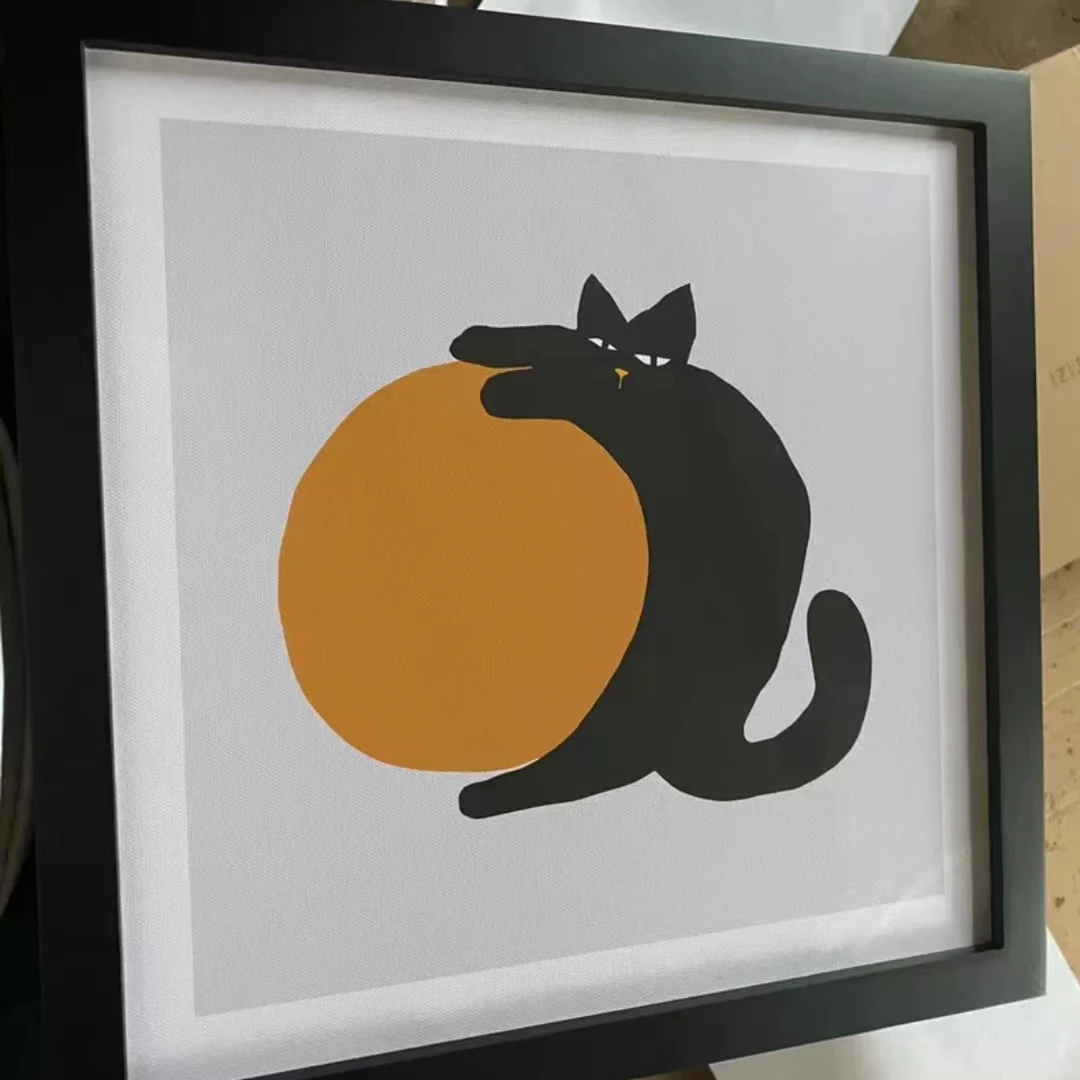 8x8in Classic Picture Frames Black Picture Frame Solid Wood with Mat Wooden Square Photo Frame for Home Decoration