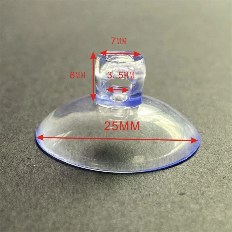Quick ready seller favorable CX-92BH Dia92mm giant clear transparent with side hole and ear vacuum suction cup  for helpful tool
