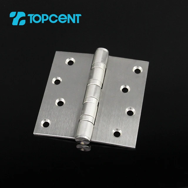 TOPCENT Aluminium Flag Flush Butt Hinge Door & Window Hinges Accessories Hardware Stainless Steel Aluminum Door Hinges